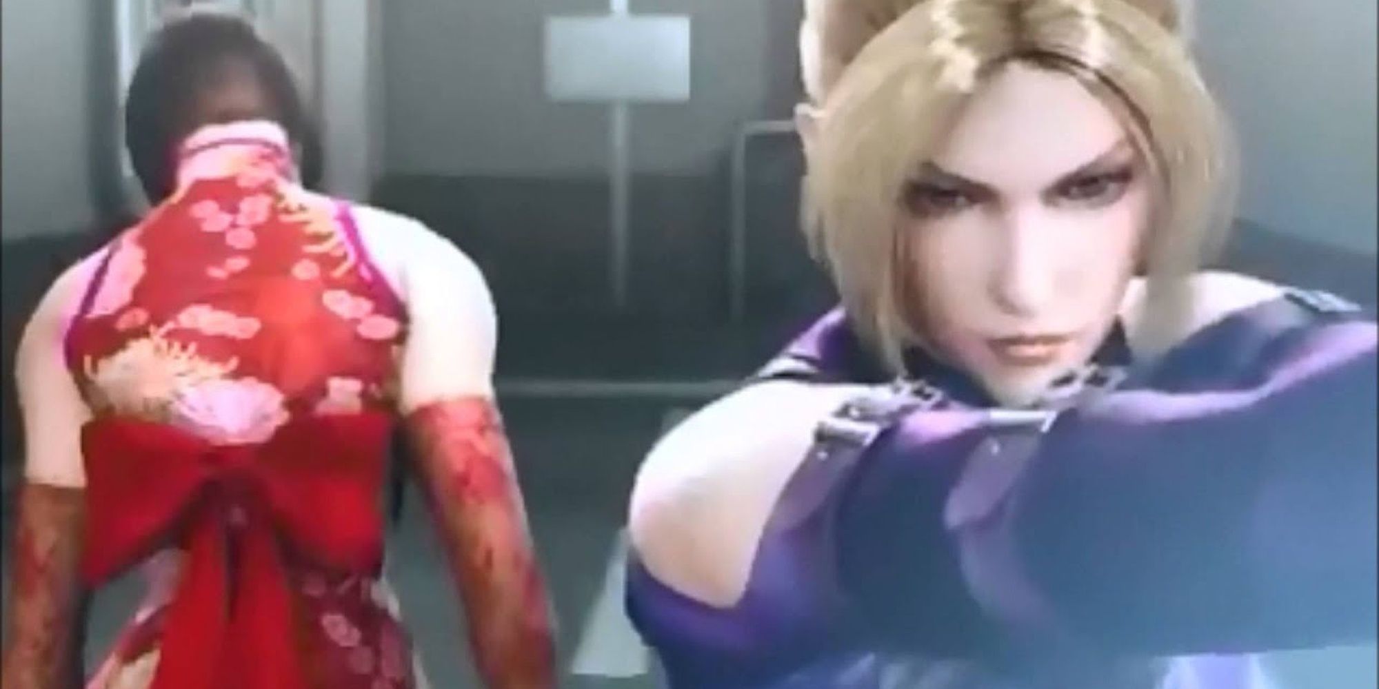 Nina vs Anna Williams from Tekken Cropped