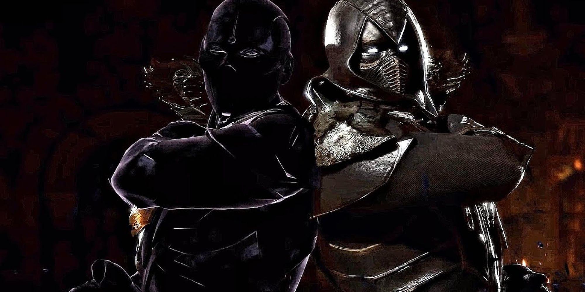 Noob Saibot and his Shadow Mortal Kombat 11 Cropped