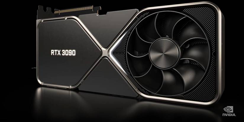 Nvidia RTX 3090 GPU cropped