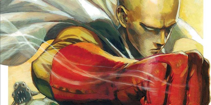 OPM Cover art featuring Saitama