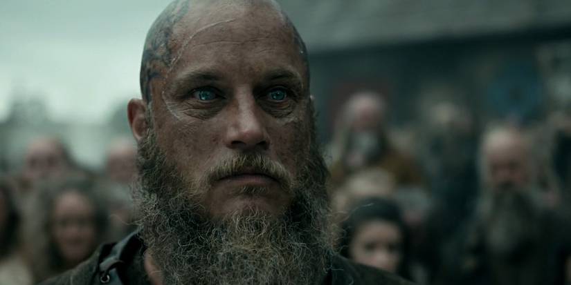 Old Ragnar in Vikings