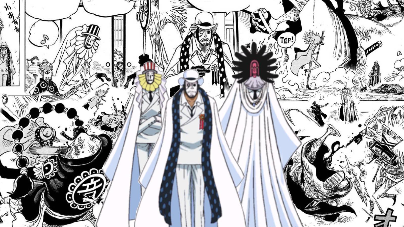 One Piece CP0 Cipher Pol Aigis Zero