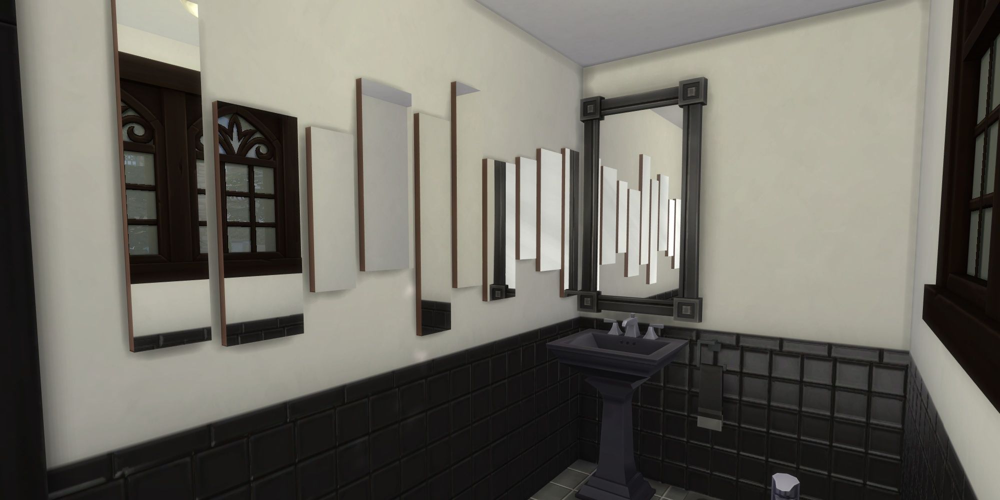 Panels of Self Mirror from The Sims 4: Decor to the Max