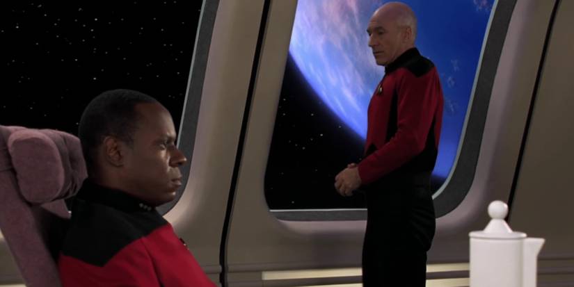 Pcard and Sisko