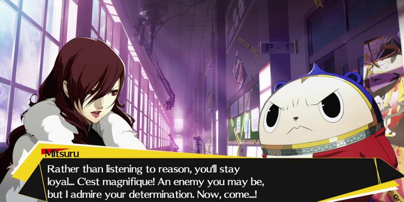 Persona 4 Arena - The character Mitsuru