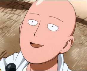 Picture of Saitama from One Punch Man