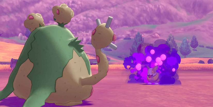 The Poison Gas move in Pokemon Sword and Shield