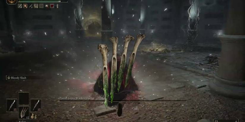 Poisonbone Dart Craftable Item from Elden Ring.