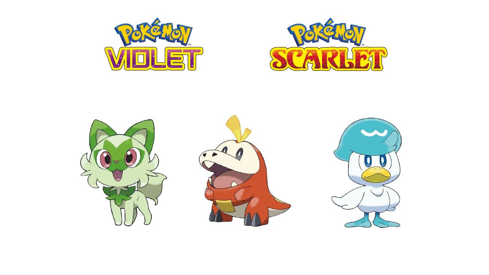 Pokemon Fan Makes Japanese Ink Painting of Scarlet and Violet Starters