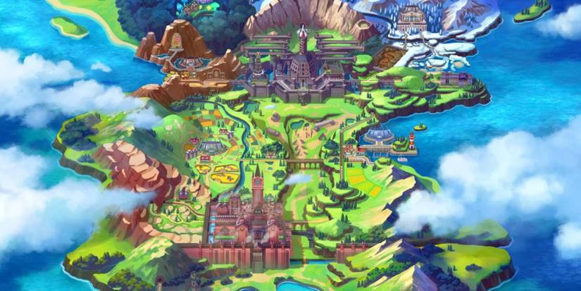 Pokemon Regions Galar