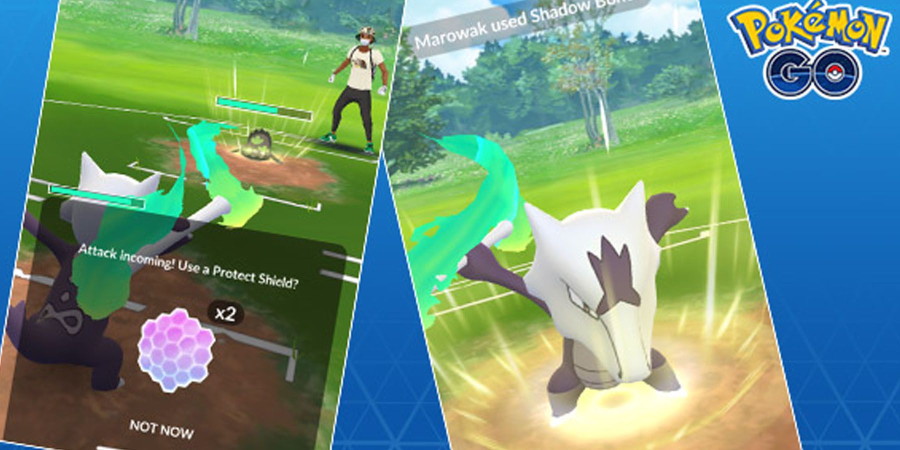 Pokemon using a Charged Attack