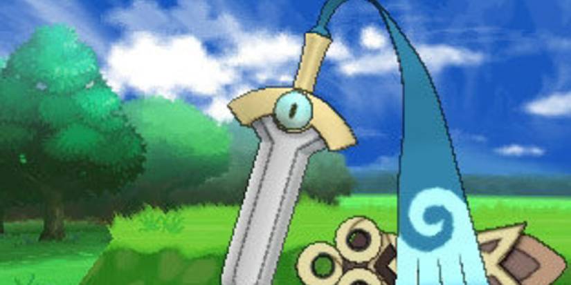 A wild Honedge appearing in Pokemon X & Y