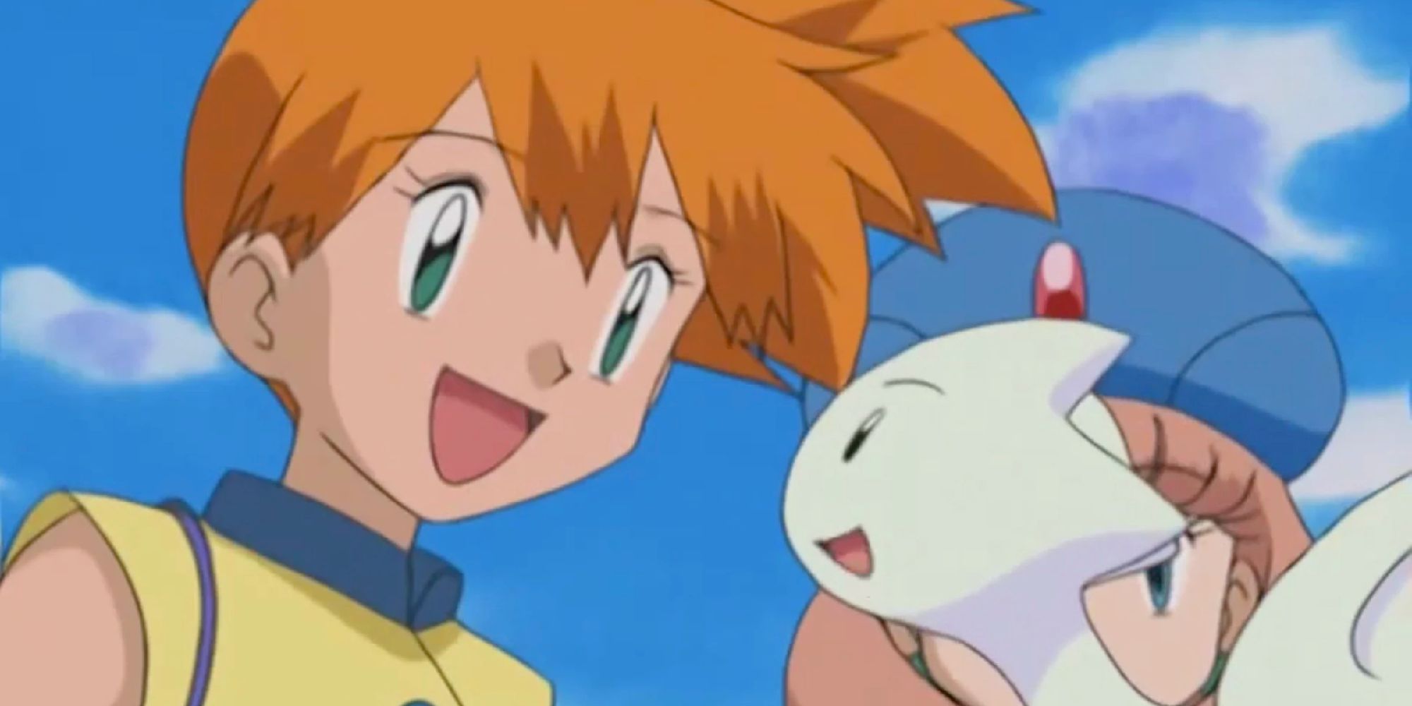 Misty smiling at her Togetic