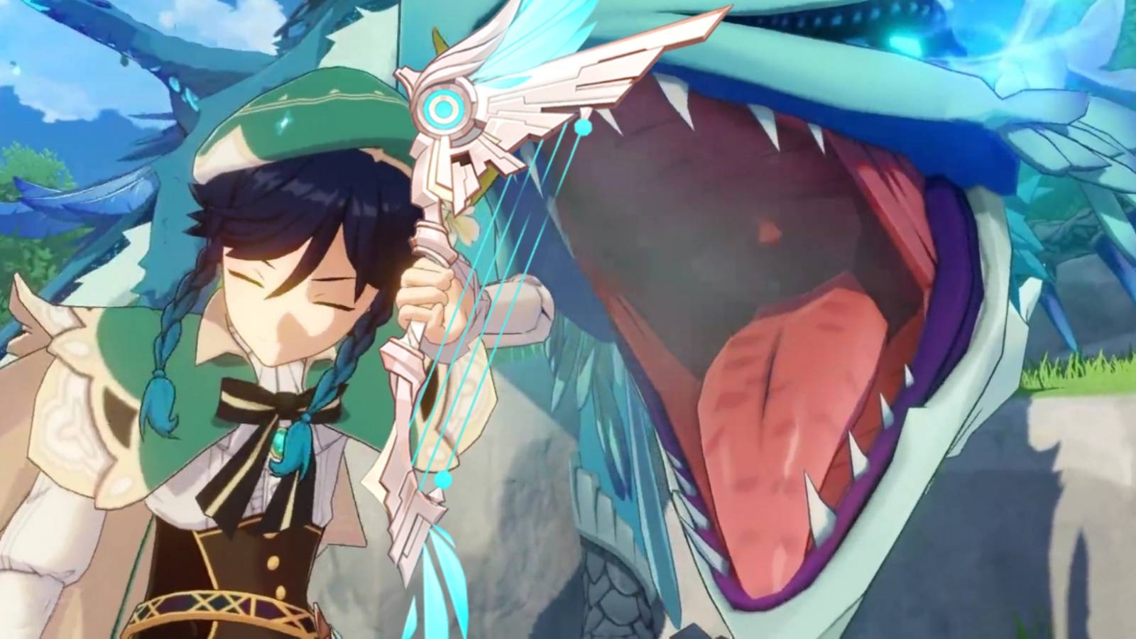 Poor Venti from Genshin Impact