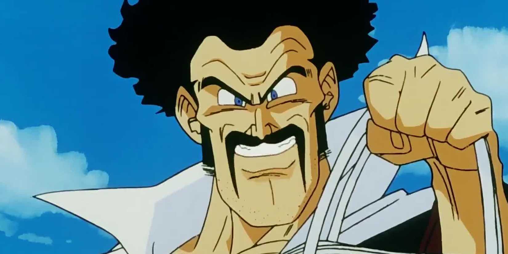 Mr. Satan holding 