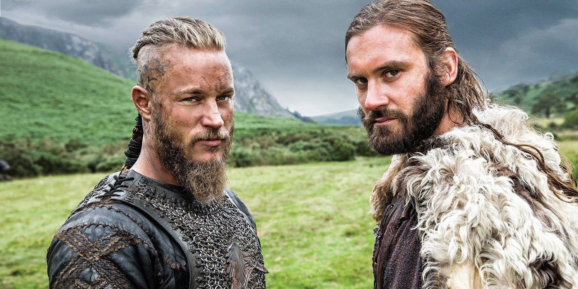 Ragnar and Rollo in Vikings