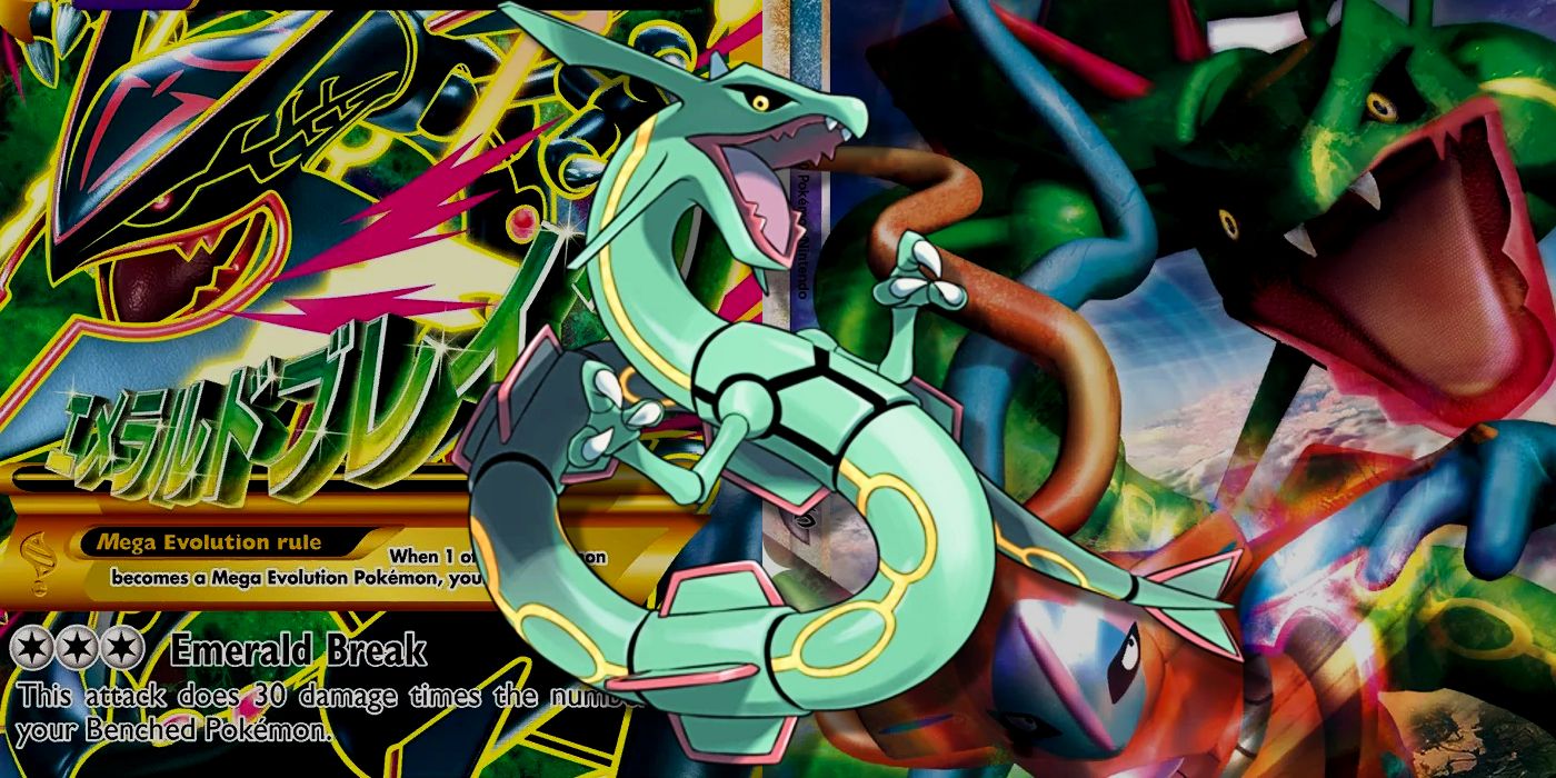 Shiny Mega Rayquaza Deck Box - Used