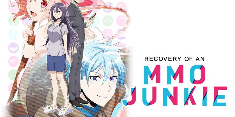 Main characters from Recovery of an MMO Junkie posing together