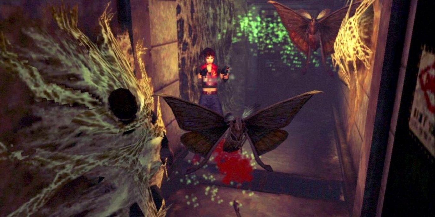 Resident Evil Code Veronica Moth Hallway