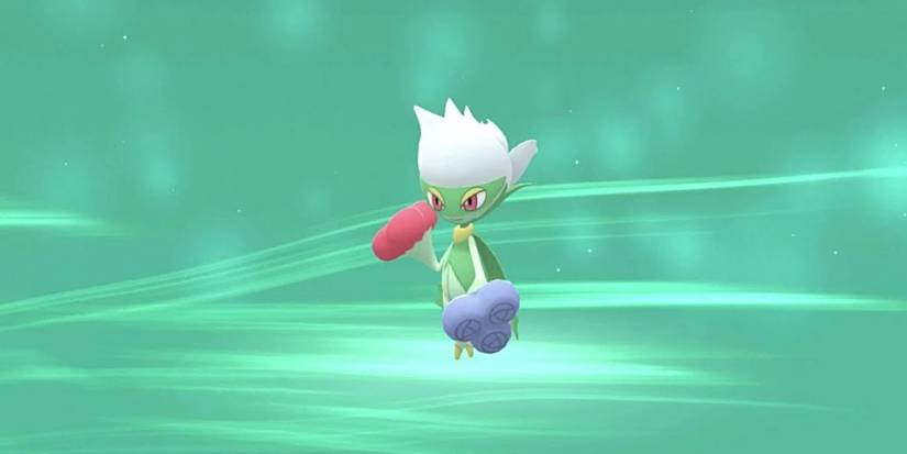 Roserade in Pokemon Brilliant Diamond Shining Pearl