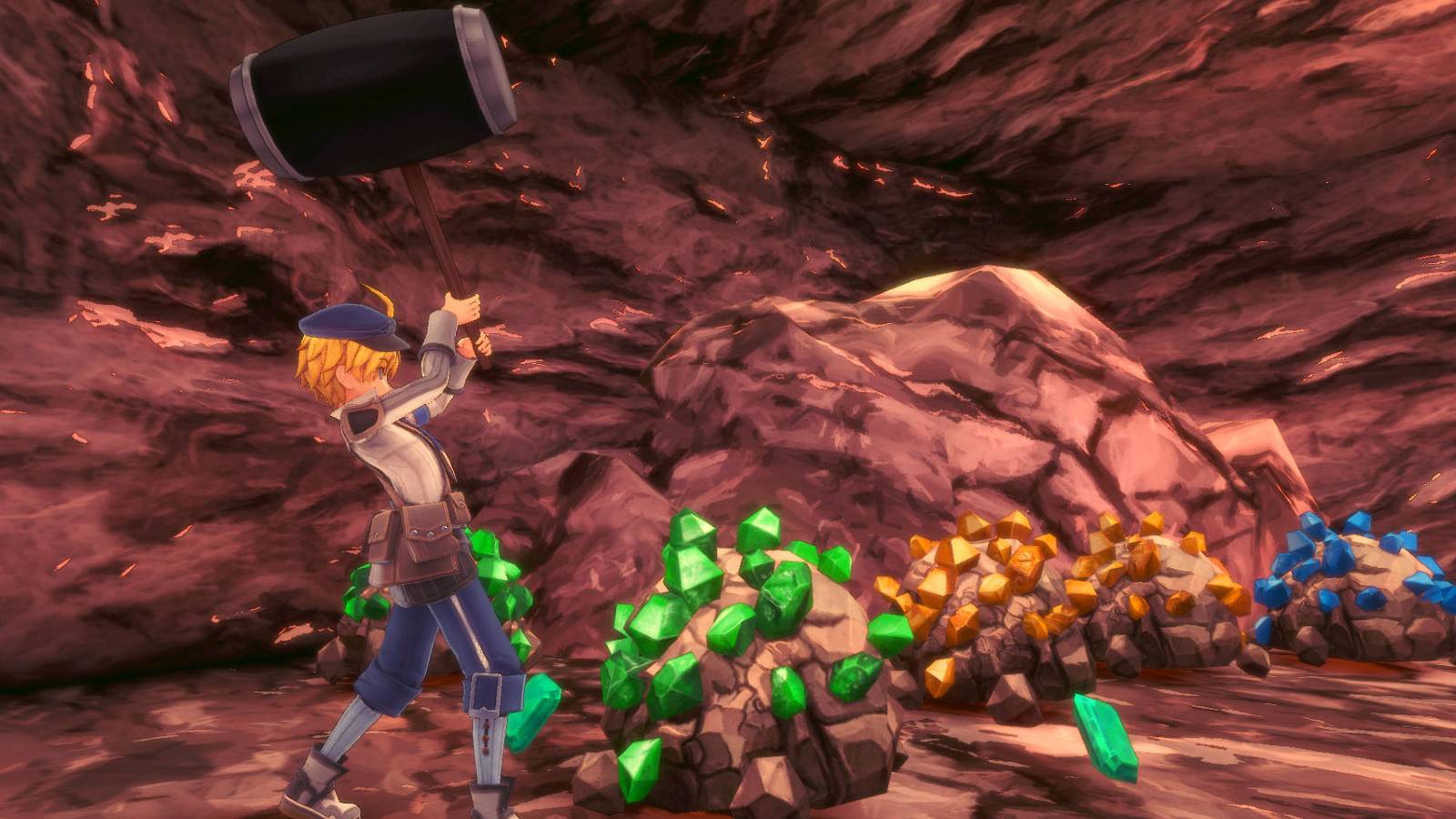 Rune Factory 5 Mining