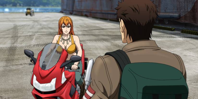 Ryo and Joy meet in Shenmue