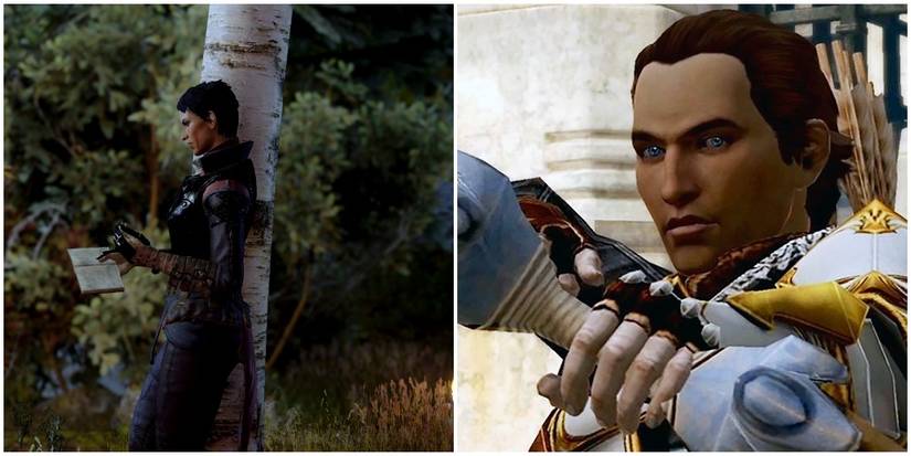 Split image of Cassandra and Sebastian.