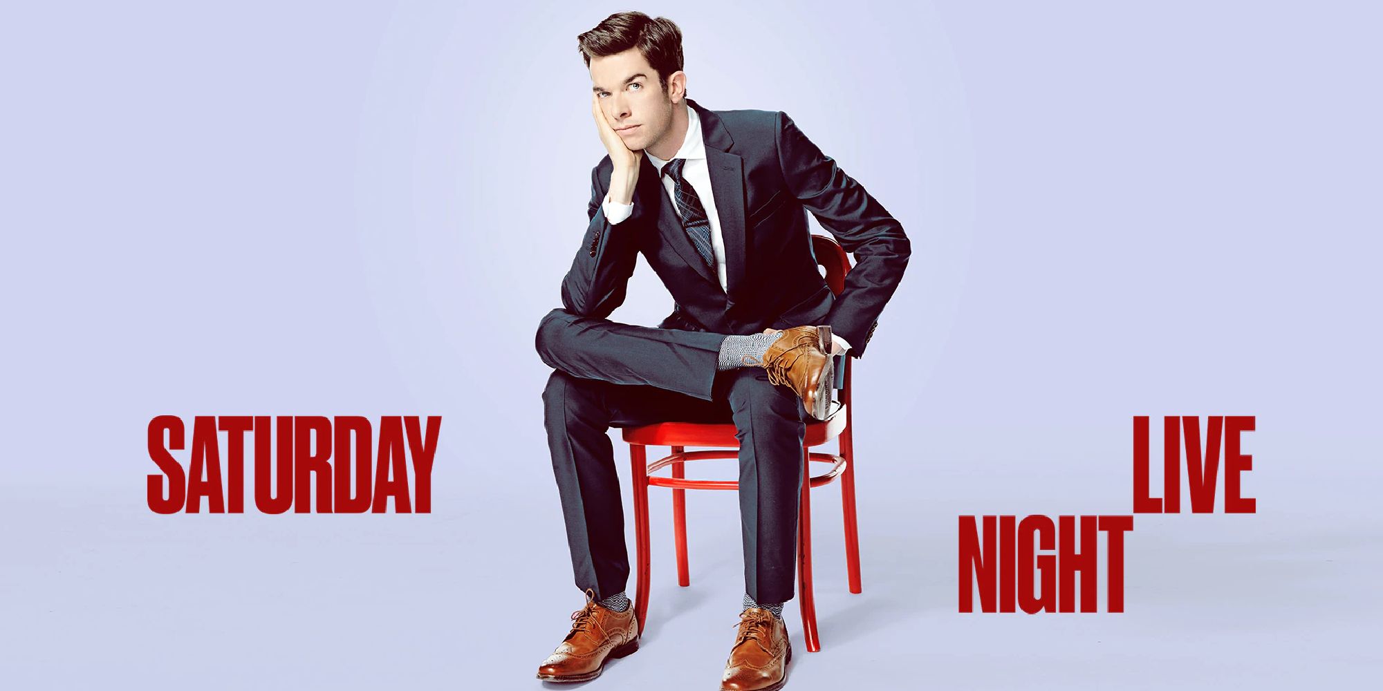 John Mulaney in a photoshoot for SNL in 2018