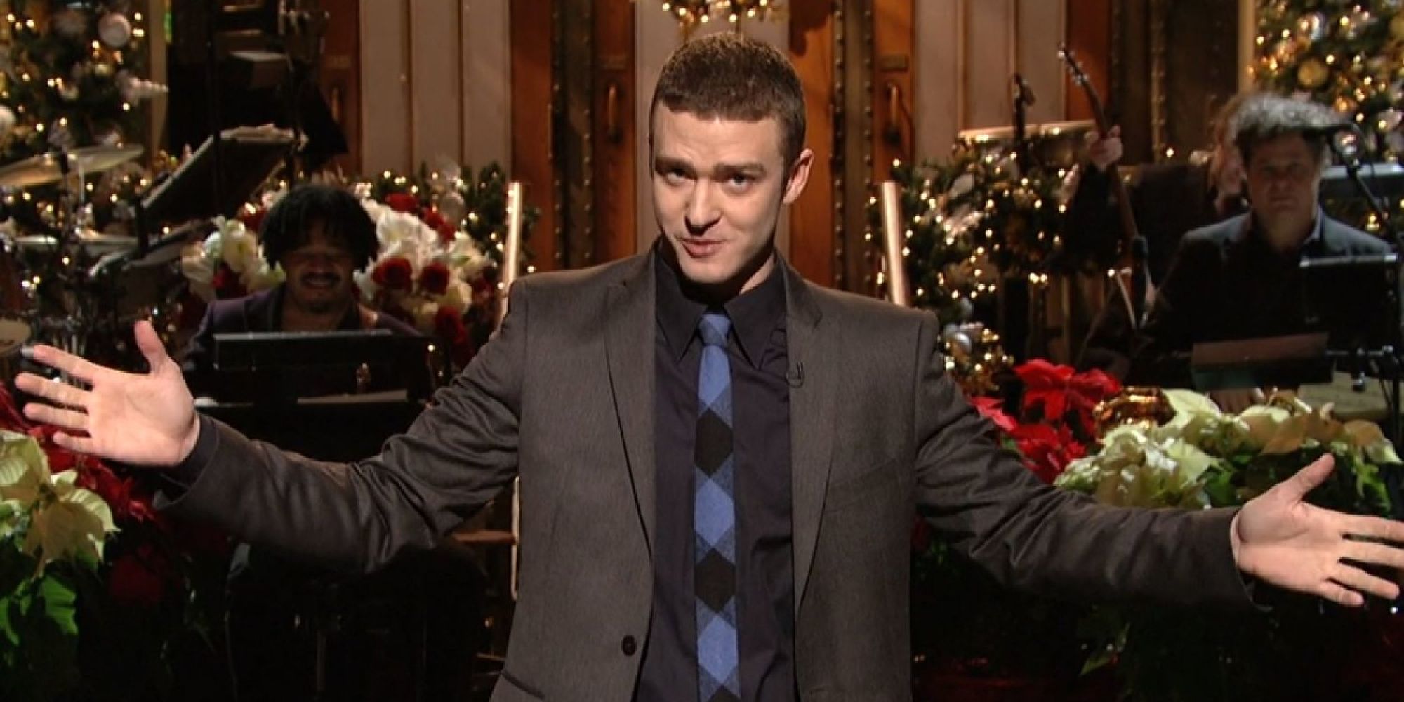 Justin Timberlake in the monologue for his 2006 Christmas episode
