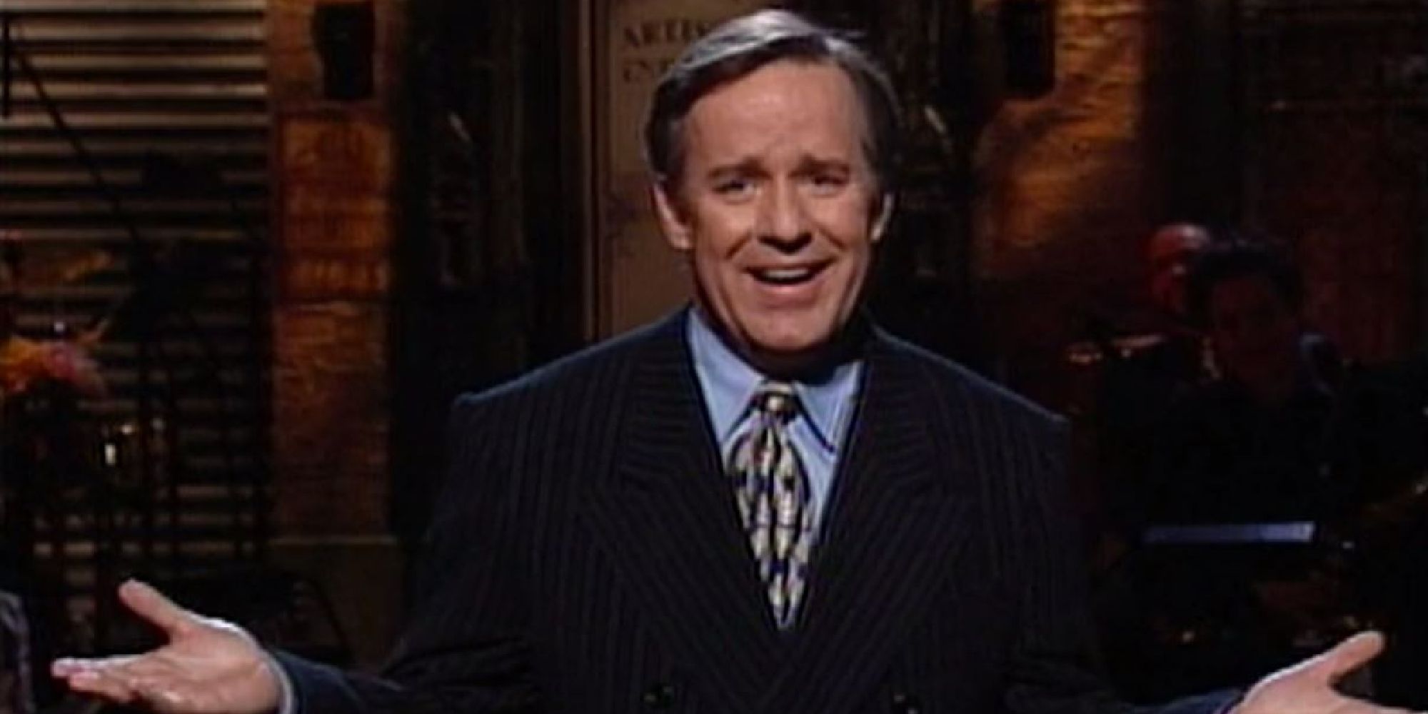 Phil Hartman during his monologue as a host