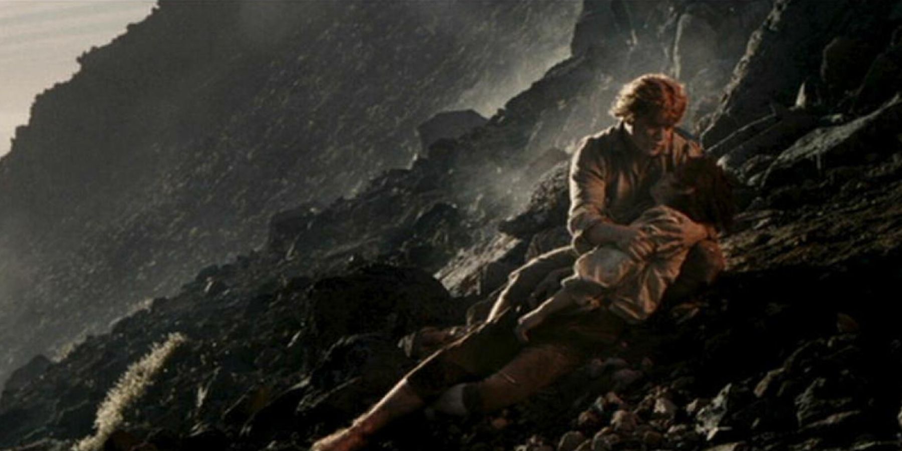 Sam and Frodo in Mordor