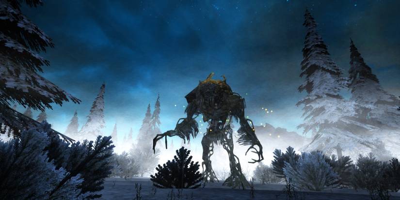 Savage Lands - A very big monster.