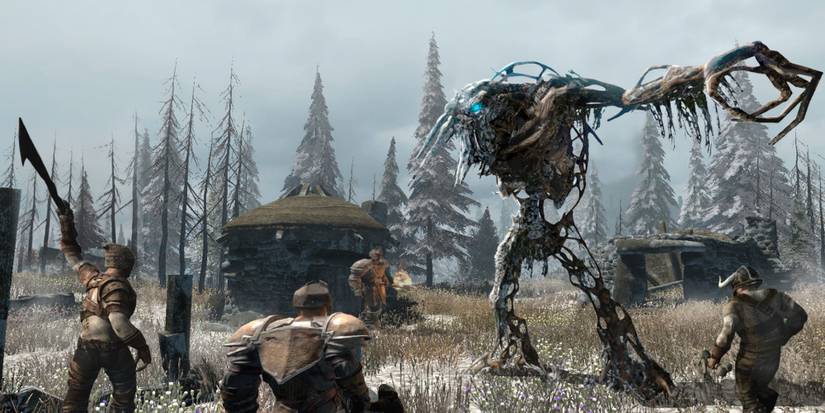 Savage Lands - Fighting monsters.