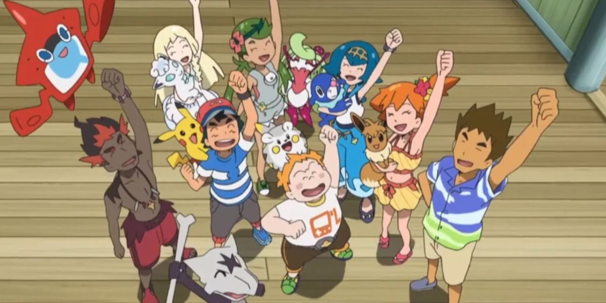 Pokemon Alola Alola full cast Misty and Brock