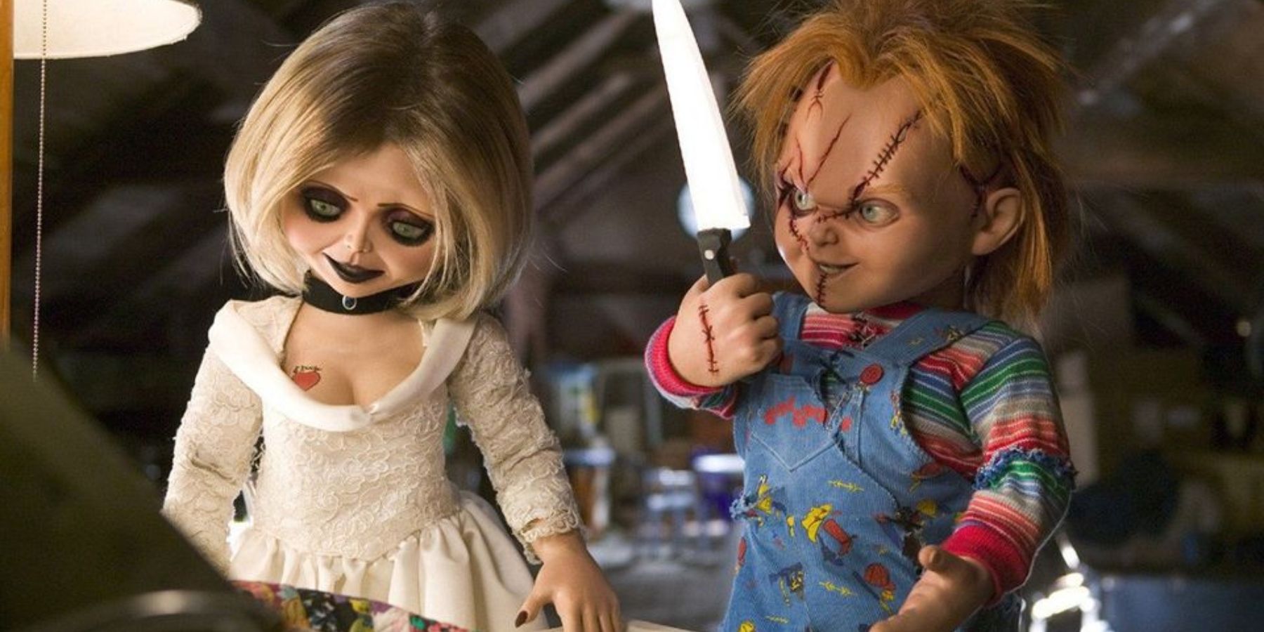 Tiffany and Chucky dolls in Seed Of Chucky