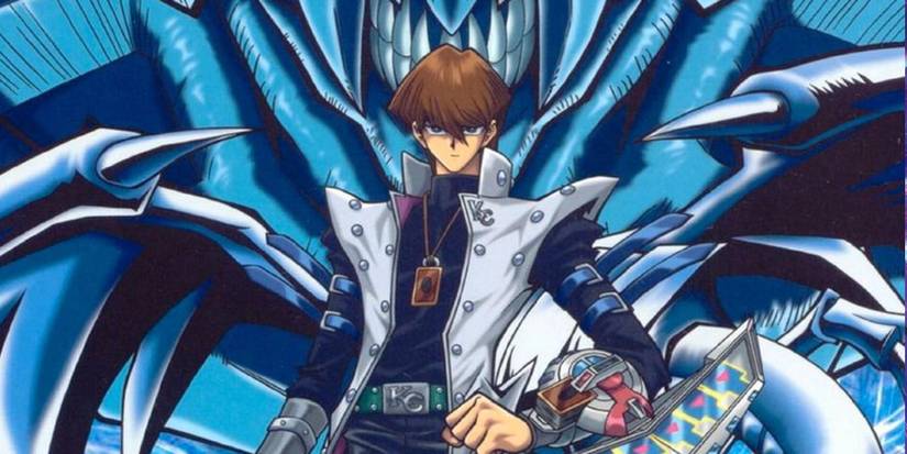 Seto Kaiba and Obelisk the Tormentor