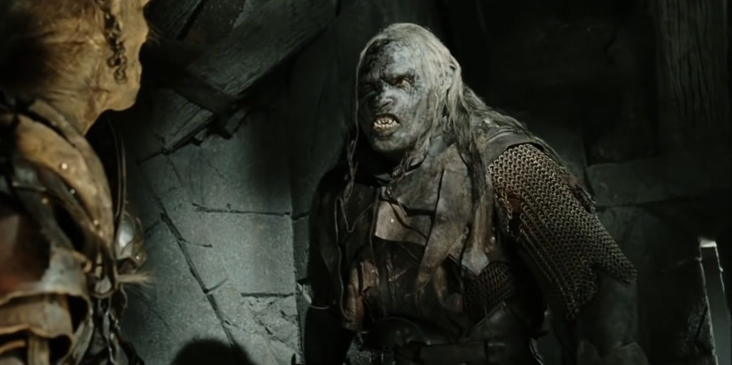 Shagrat the Uruk-hai in Cirith Ungol, from Lord of the Rings Return of the King