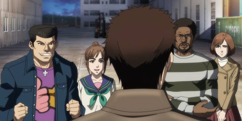 Shenmue NPC characters in anime