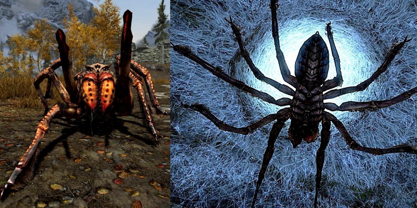 Skyrim Frostbite Spiders