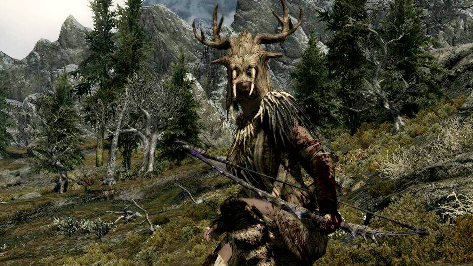 Skyrim Elder Scrolls Forsworn Bow