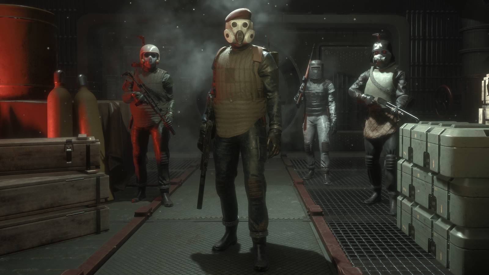 Small Impact Games Marauders in game posing