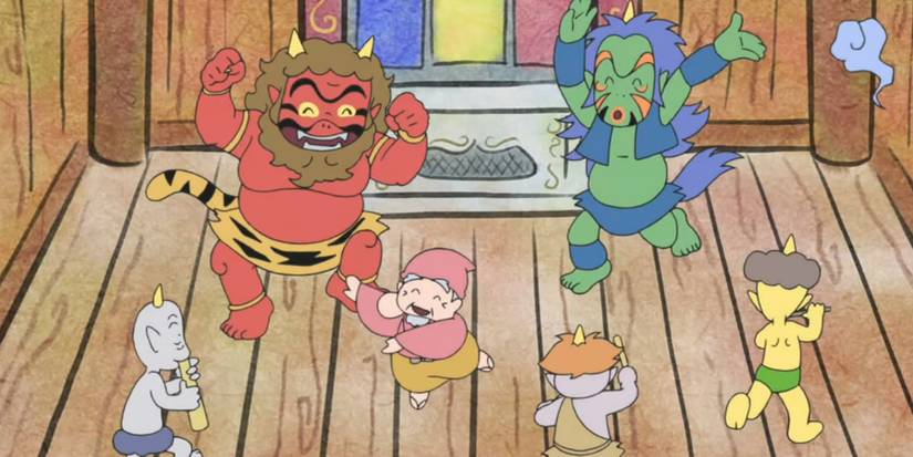 Some characters of Folktales from Japan