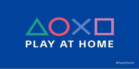 Sony PlayStation Play At Home Logo