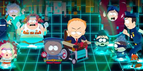 Many characters assembled to fight in South Park The Fractured But Whole