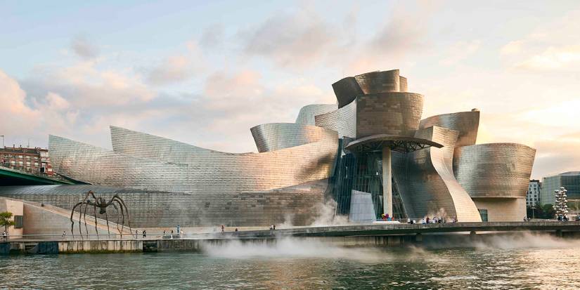 The Guggenheim Museum in Bilbao, Spain