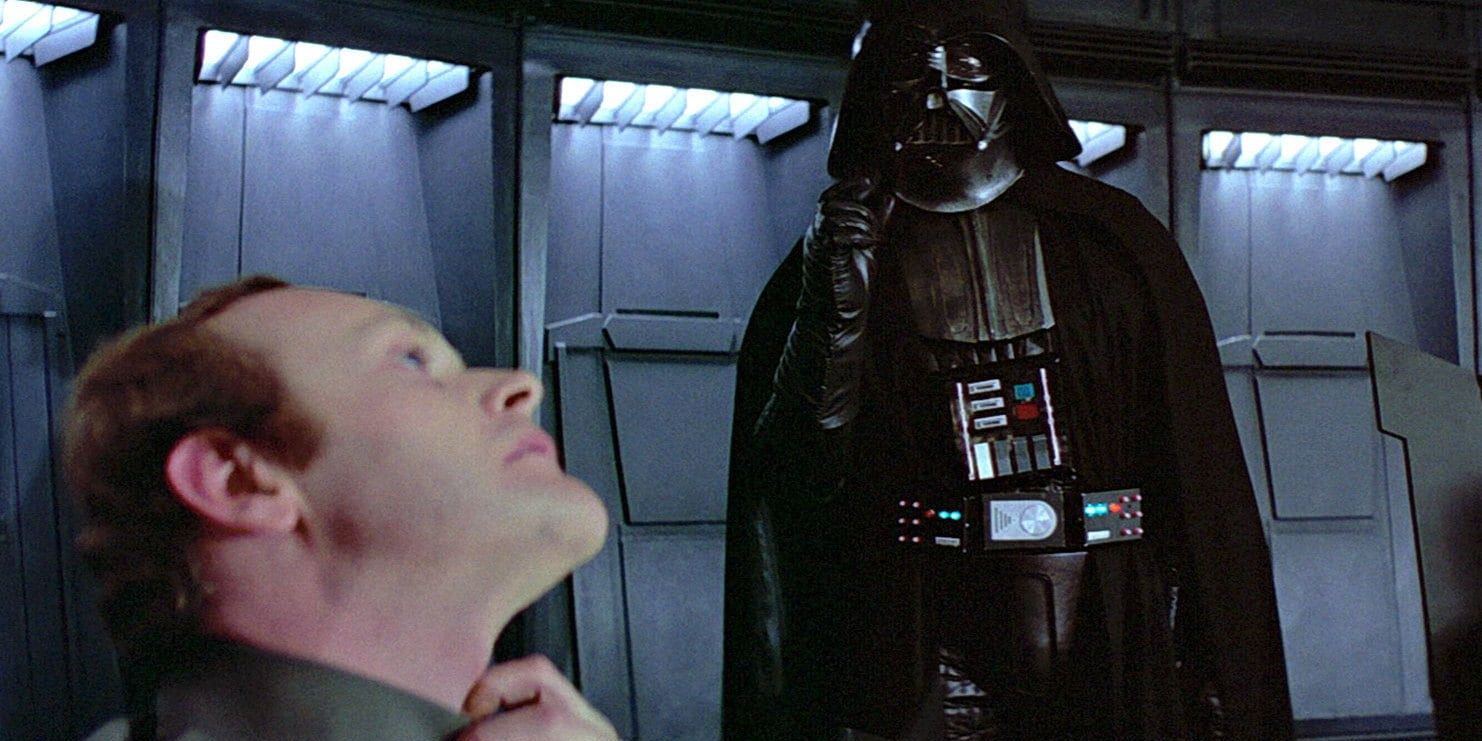 Star Wars A New Hope Darth Vader Force Choke Cropped