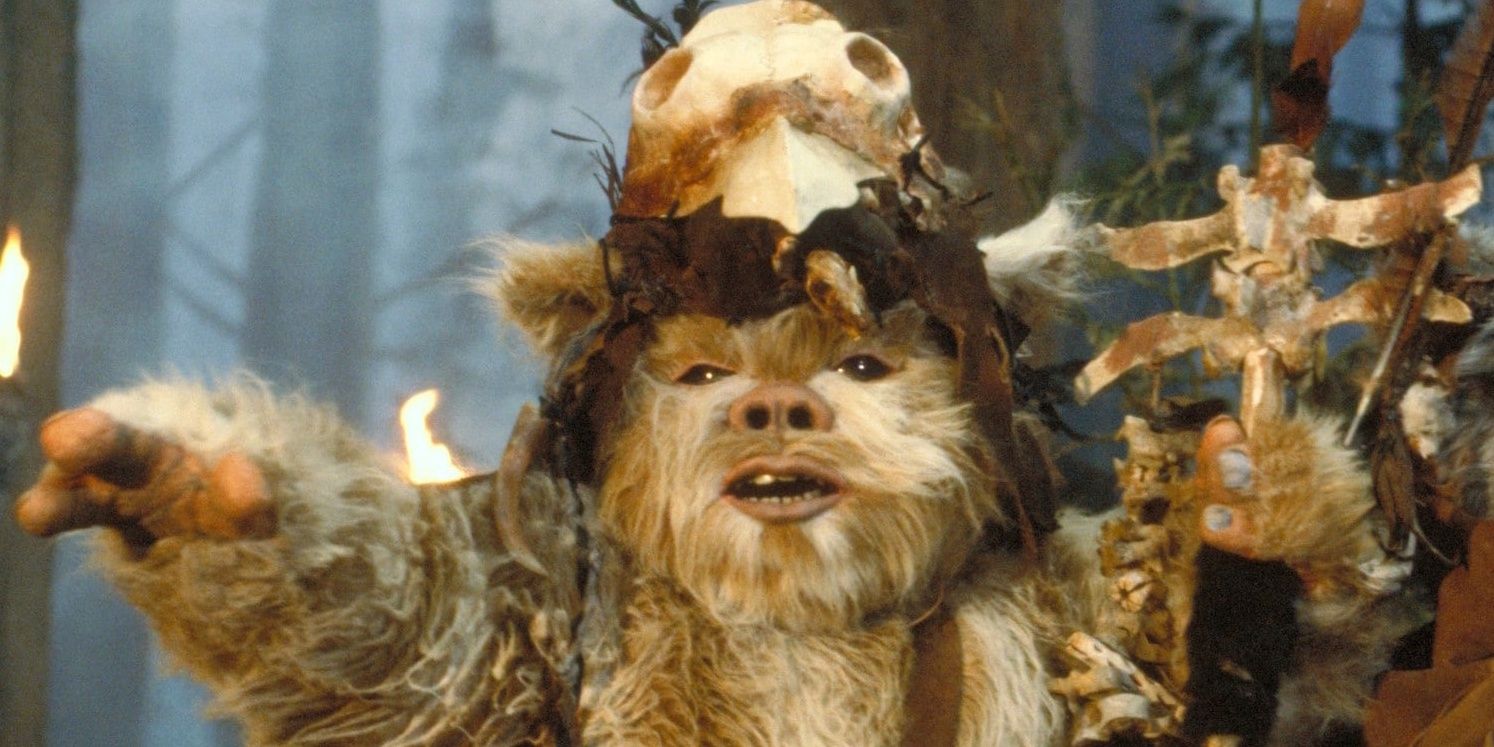 Star Wars Return of the Jedi Logray Ewok