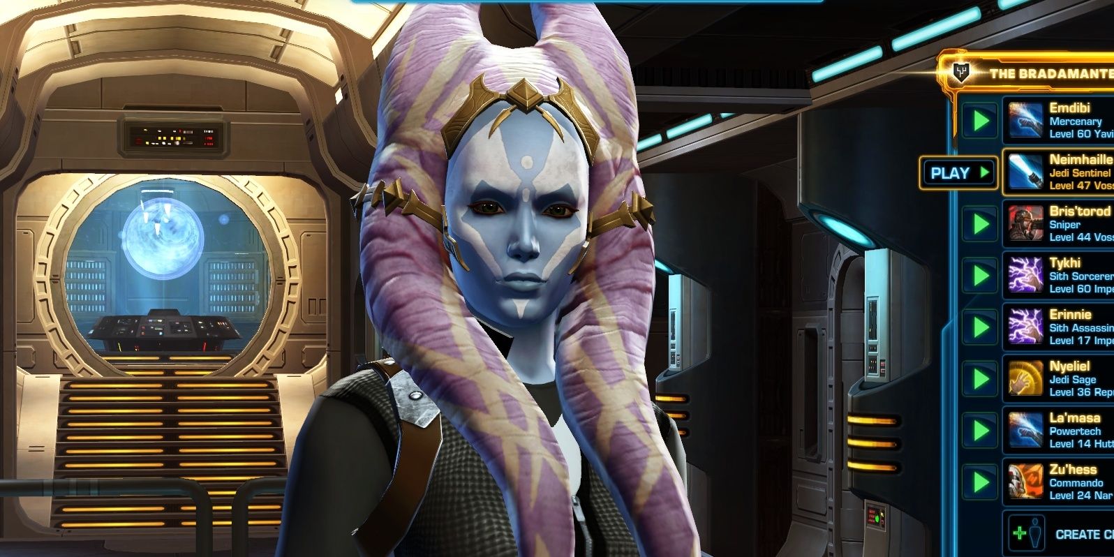 Star Wars the Old Republic togruta Character Creation Cropped