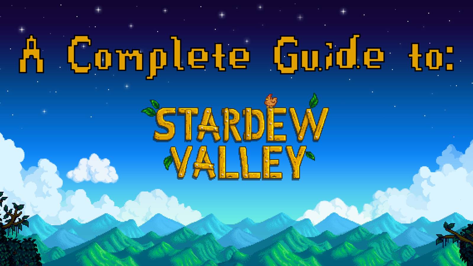 Stardew Valley Directory Header