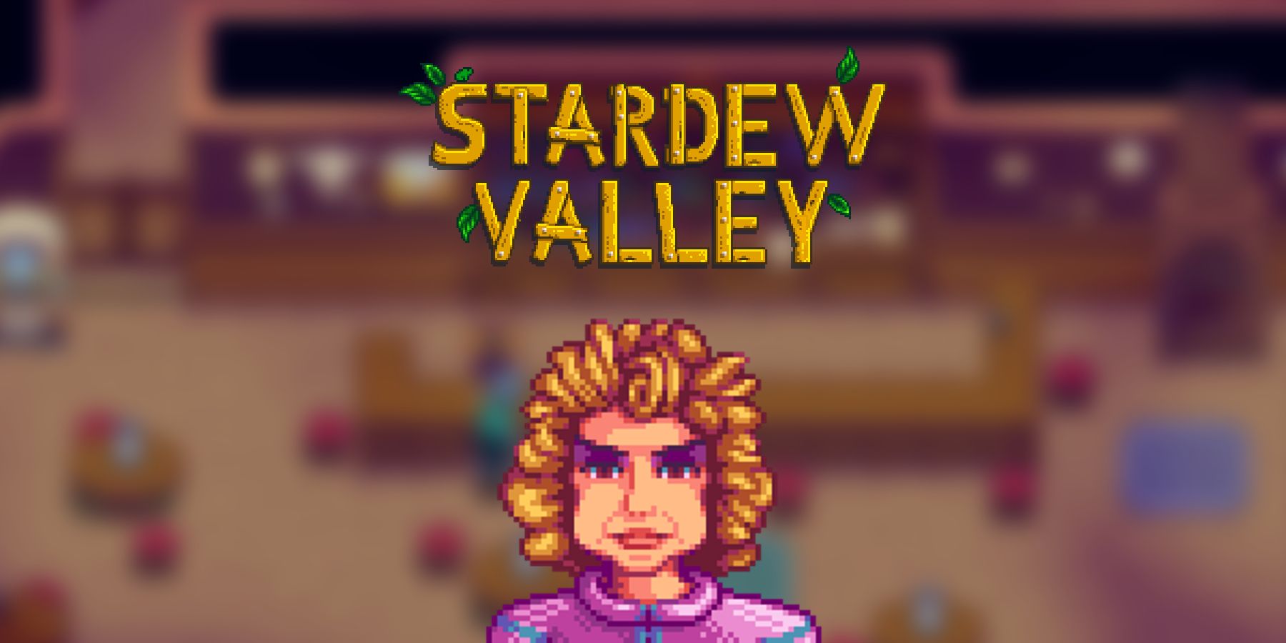 Stardew Valley Pam Icon Title Logo